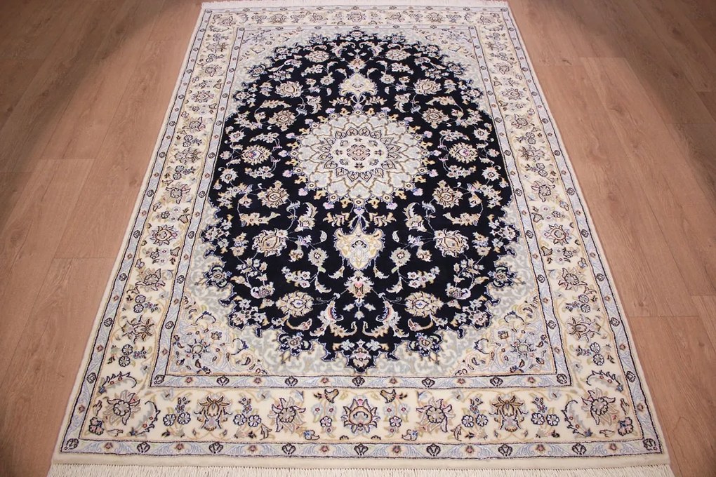 Nain Tappeto persiano 140x210 (Iran) Annodato A Mano
