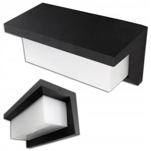 Applique LED da esterno LED/12W/230V IP54 nero