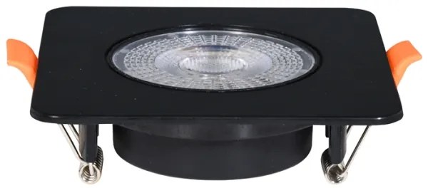 Ecolite LED-YL202/7W/CCT/CR - Lampada LED da incasso KENT LED/3/5/7W/230V nero