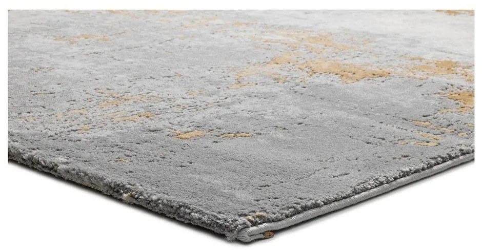 Tappeto grigio , 200 x 290 cm Mesina Mustard - Universal