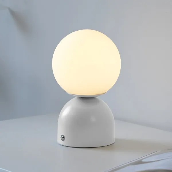 Schöner Wohnen 19218-16 - Lampada da tavolo LED dimmerabile RUDI LED/1,2W/5V bianca