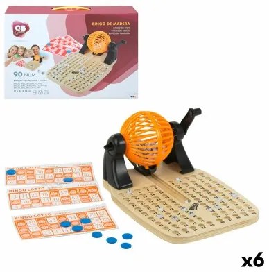 Bingo Colorbaby Legno Plastica (6 Unità)