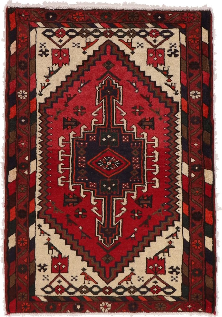 Hamedan Tappeto persiano 80 x 120 (Iran) Annodato A Mano
