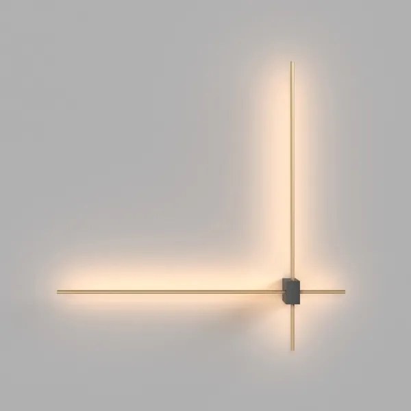 Maytoni C070WL-L12GB3K - Applique a LED PARS LED/12W/230V CRI 90 nero