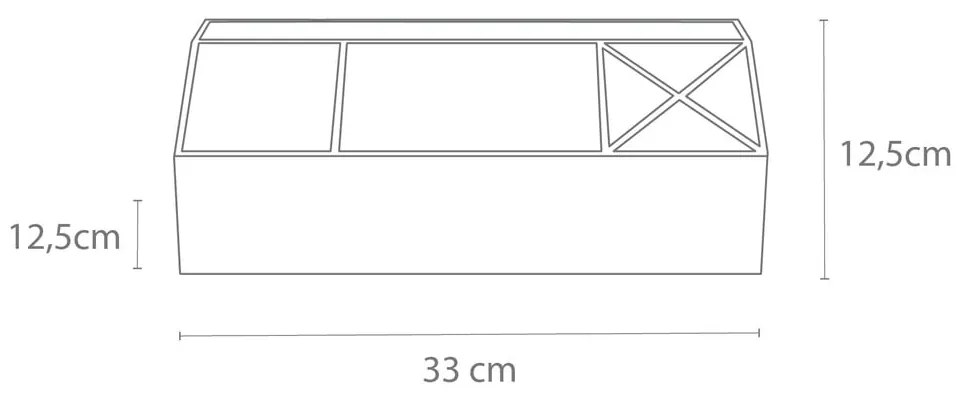 Organizer verde in cartone per cancelleria Elisa Canvas Paper Laminate – Bigso