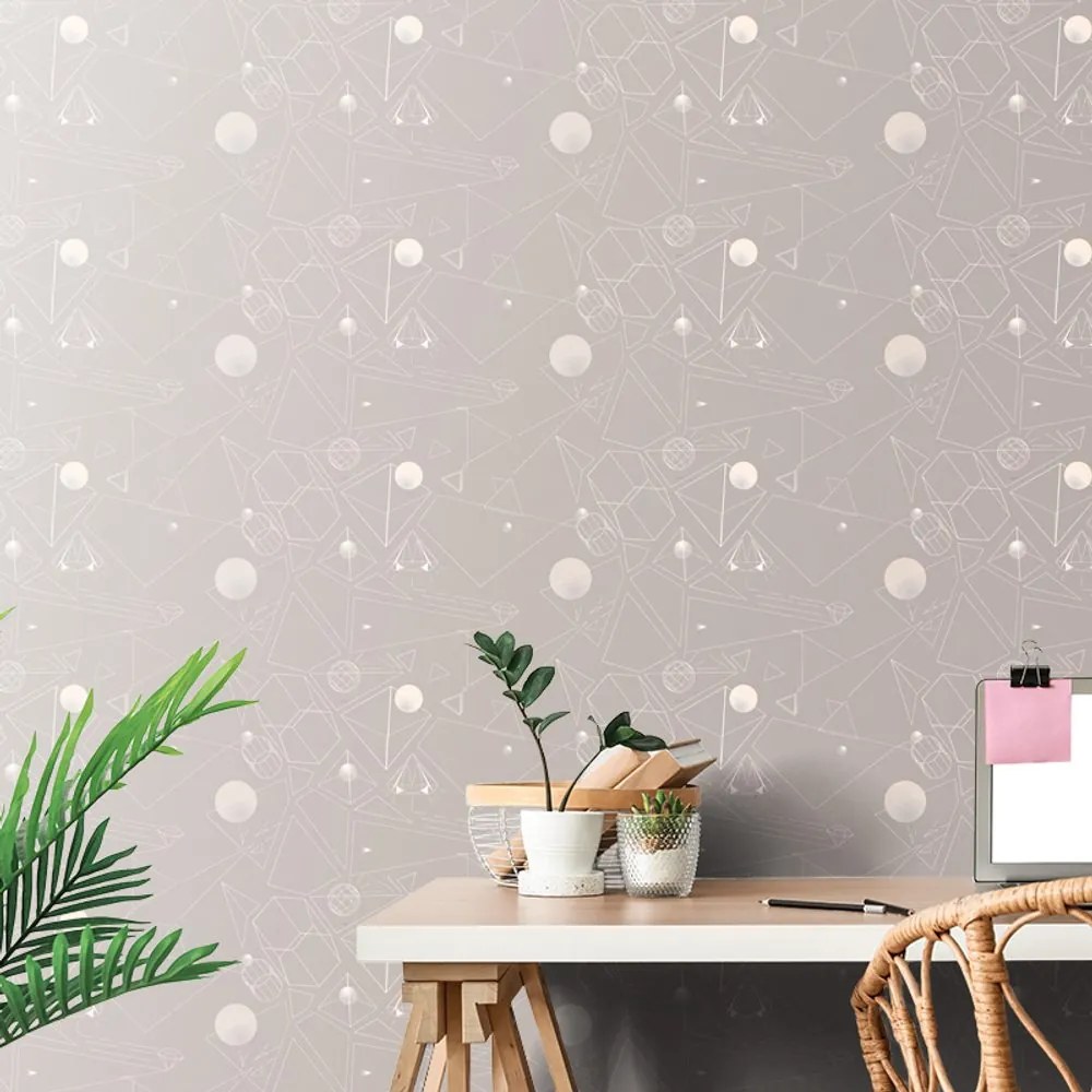 Carta da parati – Geometria astratta