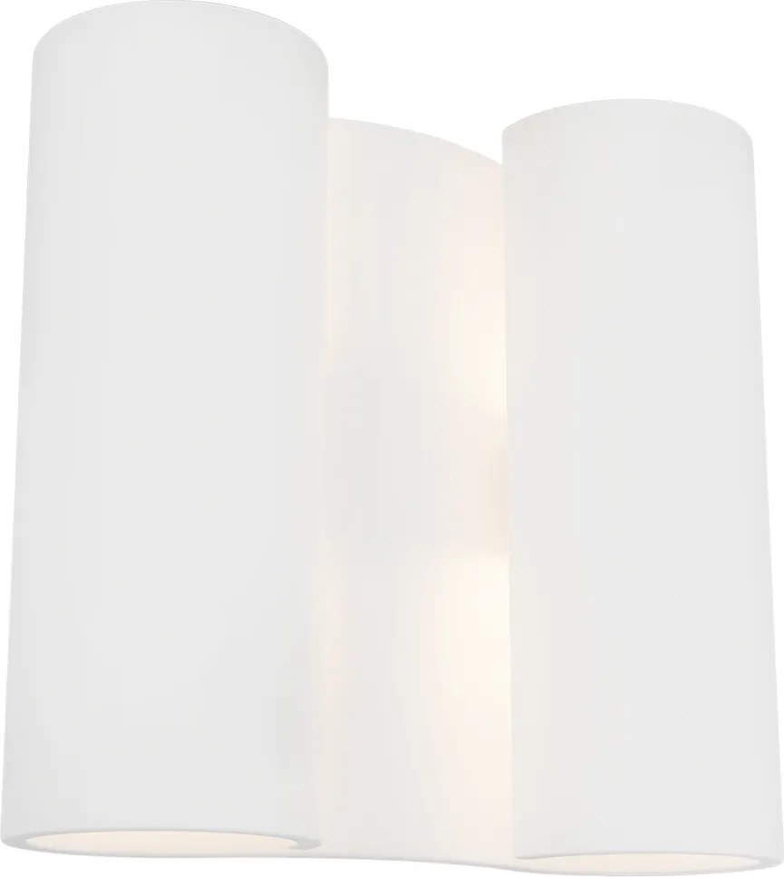 Applique da Parete 4xG9 PAPIRO in Gesso Pitturabile