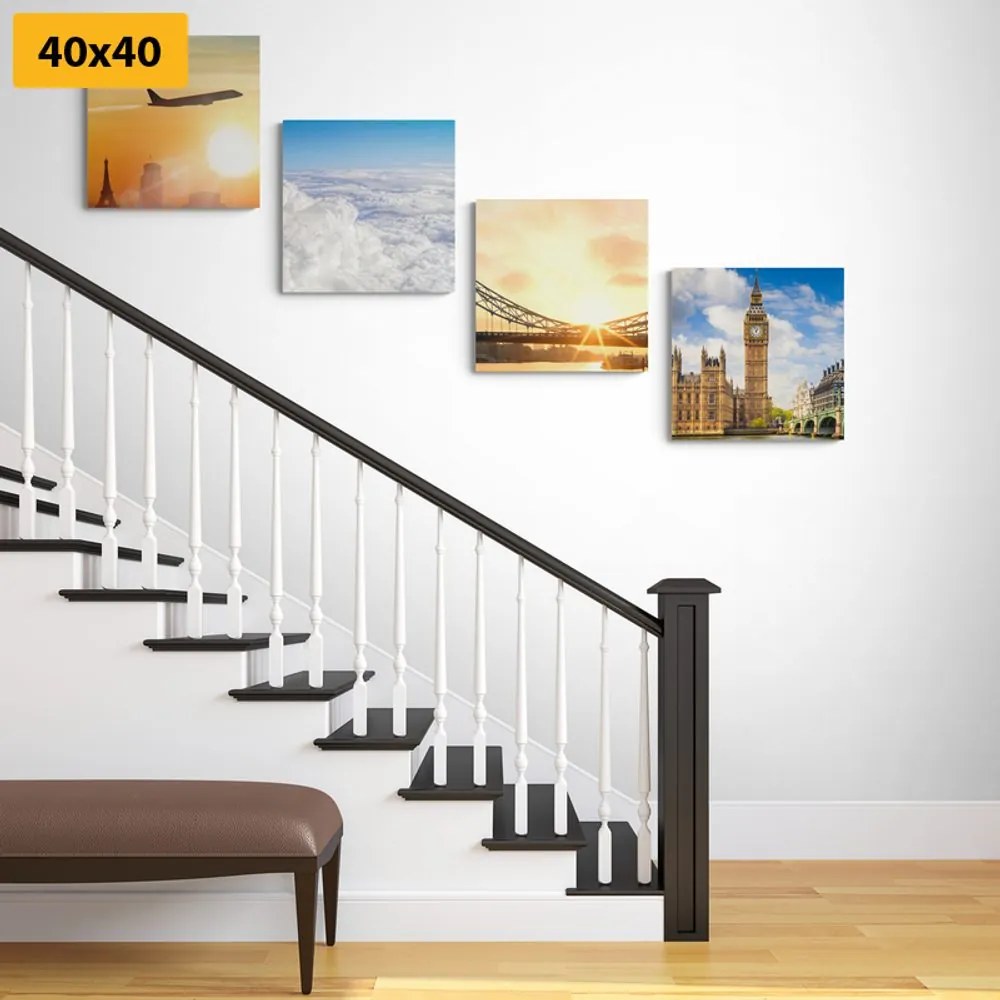 Set di quadri – Viaggio unico