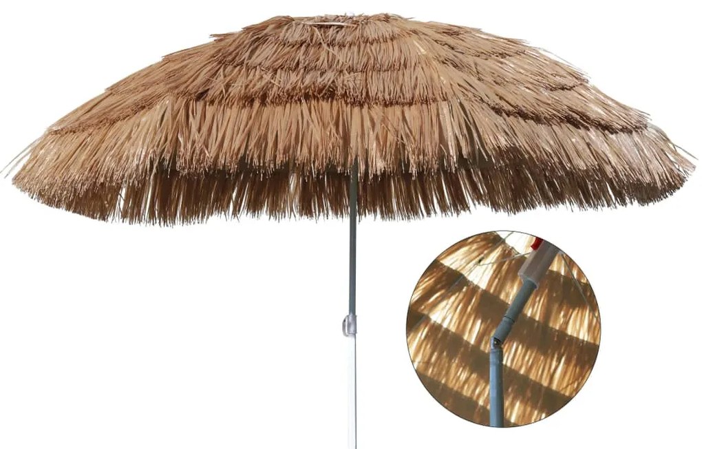 Ombrellone Da Spiaggia Hawaï 160 Cm Beige /