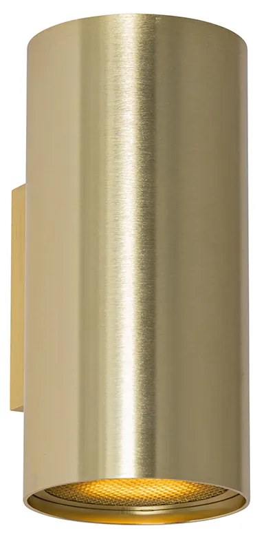 Applique da parete di design rotonda oro 2 luci - Sab Honey