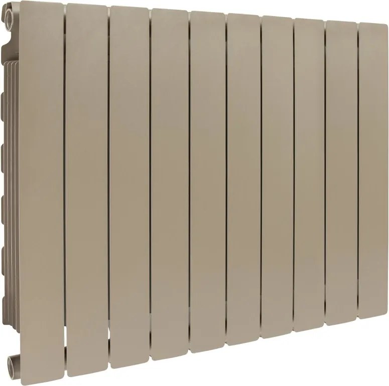 Termosifone in alluminio 10 elementi interasse 600 mm PRODIGE MODERN bronze