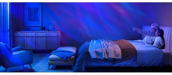 Govee - Proiettore di luce LED RGBW Galaxy Pro Wi-Fi Materia