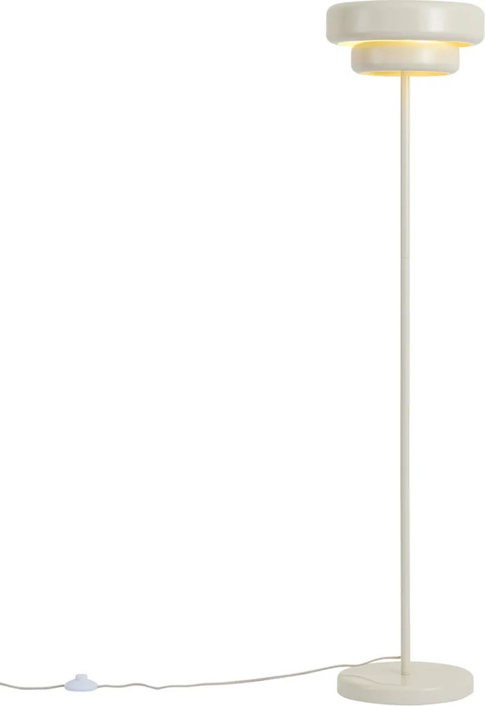 Lampada da terra retrò beige 140cm - Ophelia