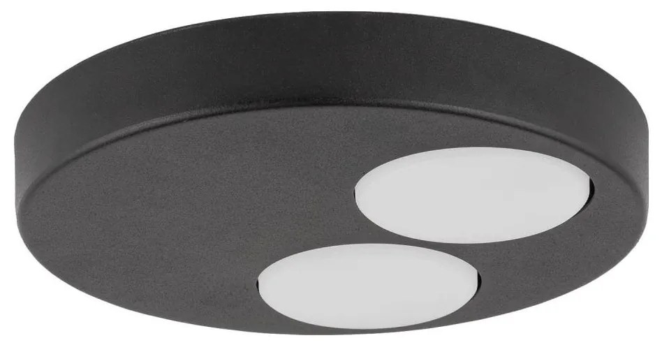 Plafoniera BROS 2xGX53/12W/230V nero