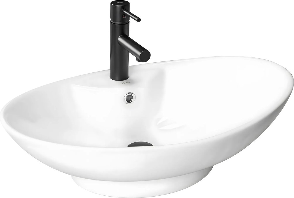 Lavabo da appoggio Rea Rosa