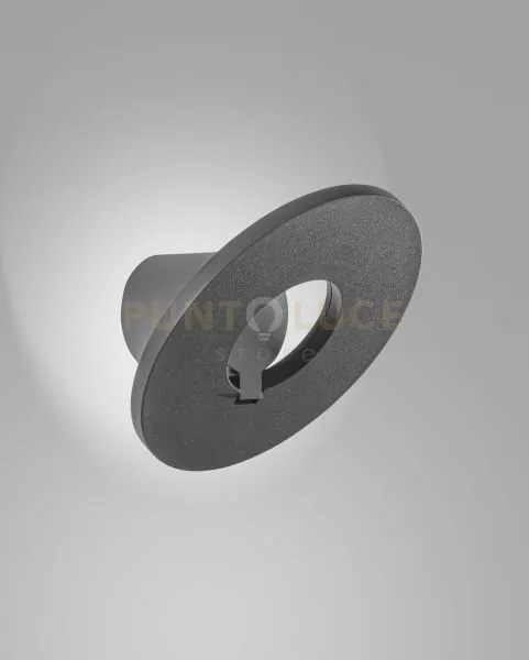 Elite applique grigio scuro a led 10w 3000k 1309lm per estero ip54 ...
