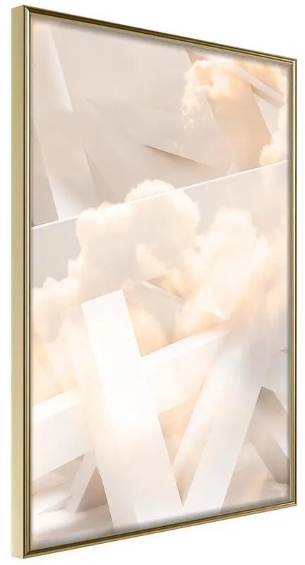 Poster  Cloud Nine  Cornice Quadri Cornice d'oro, Larghezza x Altezza Home decor 40x60