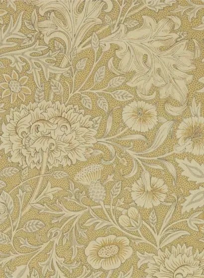 Morris & Co. Tapete Double Bough - Antique Gold