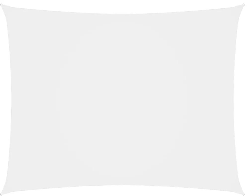 Parasole a Vela Oxford Rettangolare 2,5x4,5 m Bianco