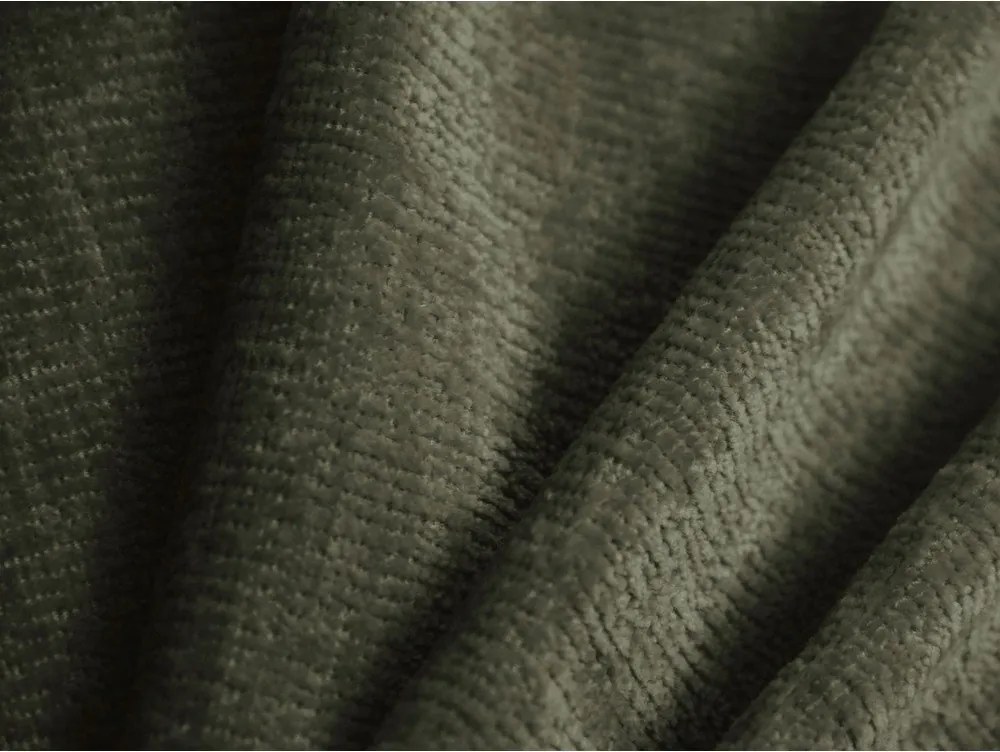 Letto matrimoniale imbottito verde con contenitore con rete inclusa 160x200 cm Ovalo – Micadoni