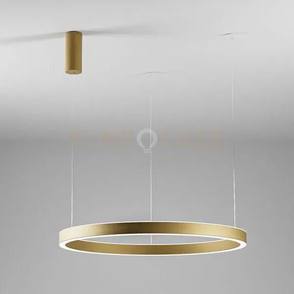 Criseide s/1g - lampadario a sospensione oro a led dimmerabile 3000...