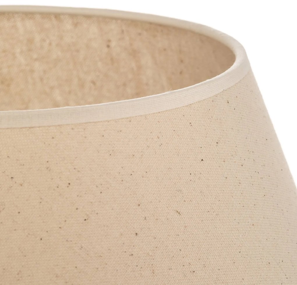 Paralume Pseudosofia per piantana beige Duolla, Tessuto / Stoffa / Seta