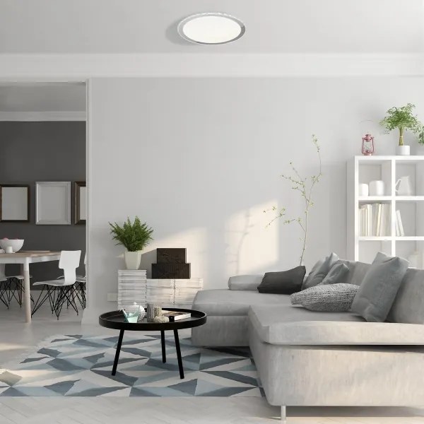 Plafoniera LED dimmerabile LAYLA con telecomando LED/26W/230V