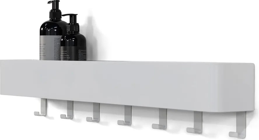 Mensola da bagno da parete bianca in acciaio Multi – Spinder Design