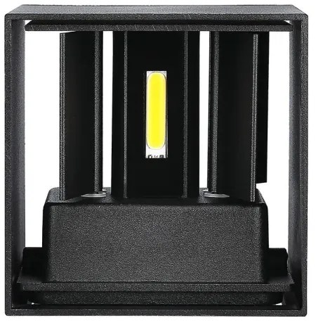 Applique LED da esterno LED/11W/230V 3000K IP65 nero