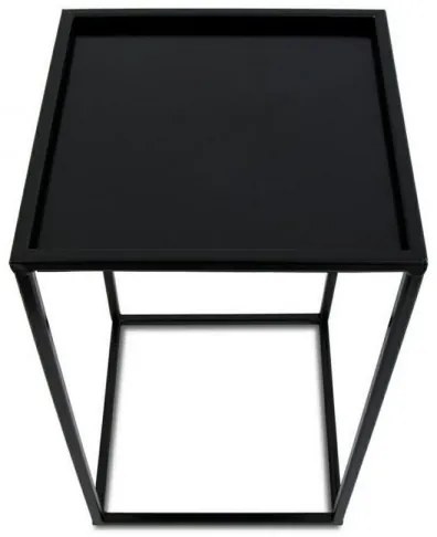 Portafiori 40x24 cm nero