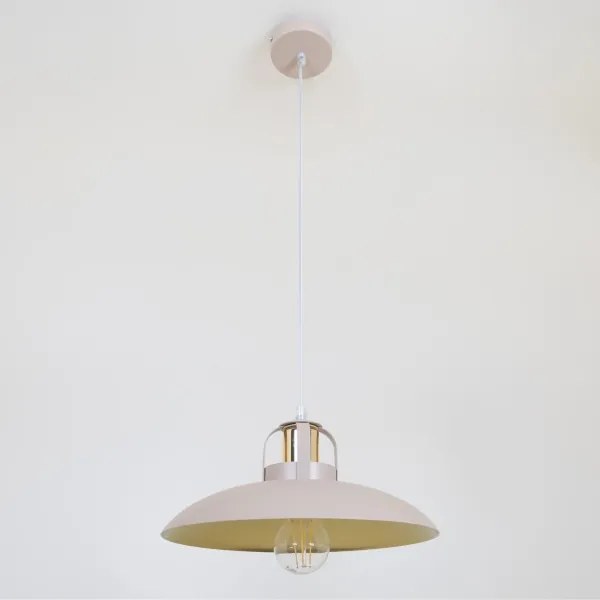 Brilagi - Lampadario a sospensione con filo FLAMENGO 1xE27/60W/230V beige