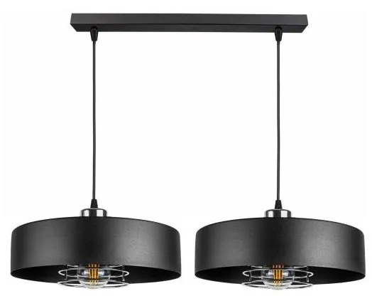 Lampadario a sospensione con filo VEST 2xE27/60W/230V