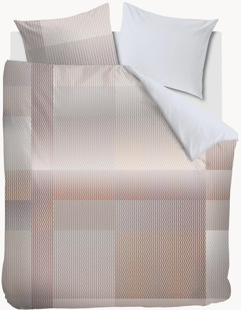 Set copripiumino in raso di cotone Digital Weave
