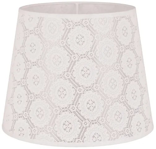 Duolla - Paralume per lampada da tavolo CLASSIC M E27 diametro 24 cm bianco