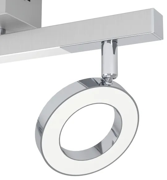 Eglo 96179 - Faretto CARDILLIO 2xLED/3,2W + LED/3,3/230V