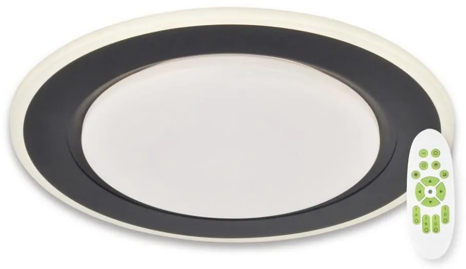 Top Lampada - Plafoniera LED dimmerabile NORMAN LED/51W/230V nero + +TC