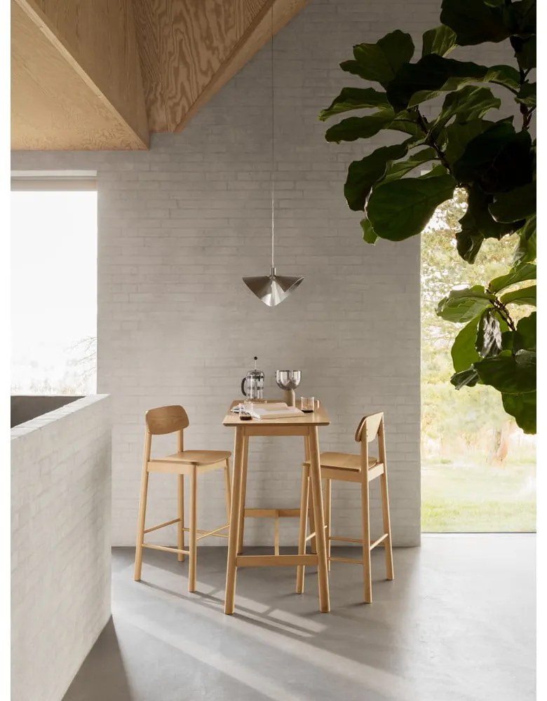 Tavolo da bar con effetto rovere 60x120 cm Barlow - Actona