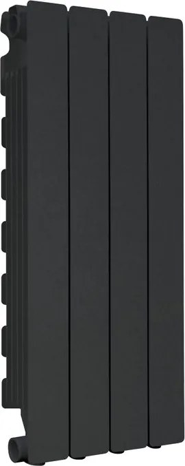 Termosifone in alluminio 4 elementi interasse 700 mm PRODIGE MODERN black coffee