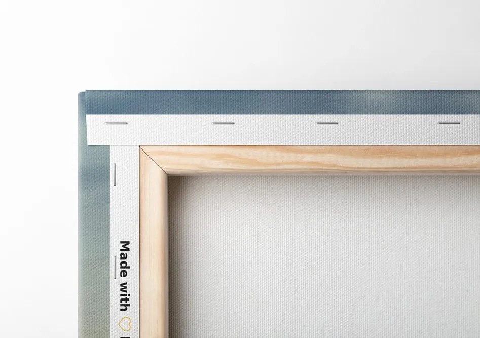 Quadro su tela – Casa sulla scogliera
