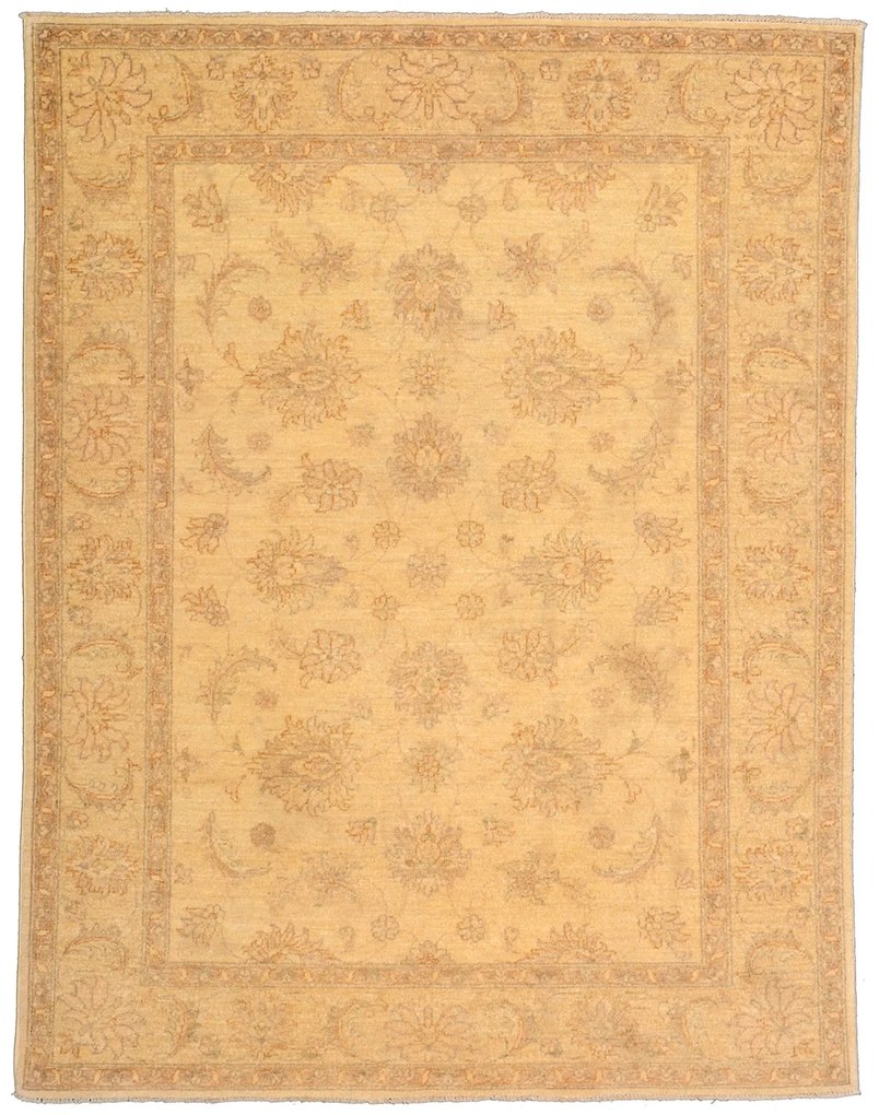 Ziegler Tappeto 150 x 190 Beige (Pakistan) Annodato A Mano
