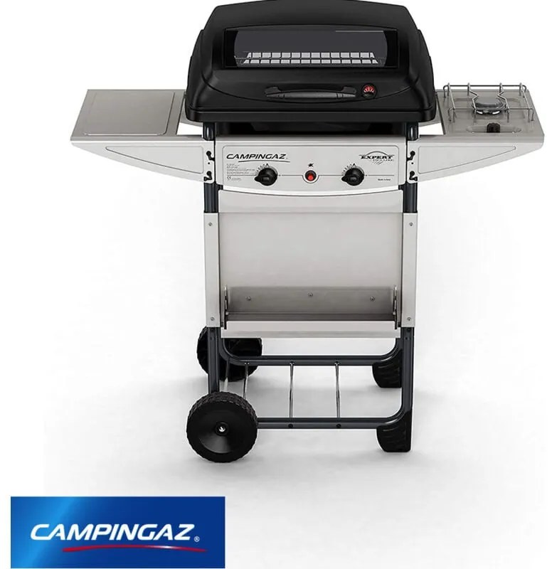 Campingaz - Barbecue / Griglia a gas con pietra lavica con ruote expert deluxe