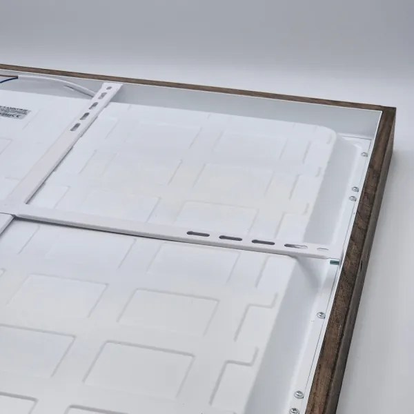 Brilagi-LED Plafoniera da bagno WOODY FRAME LED/40W/230V 60x60 cm IP44 rovere/noce