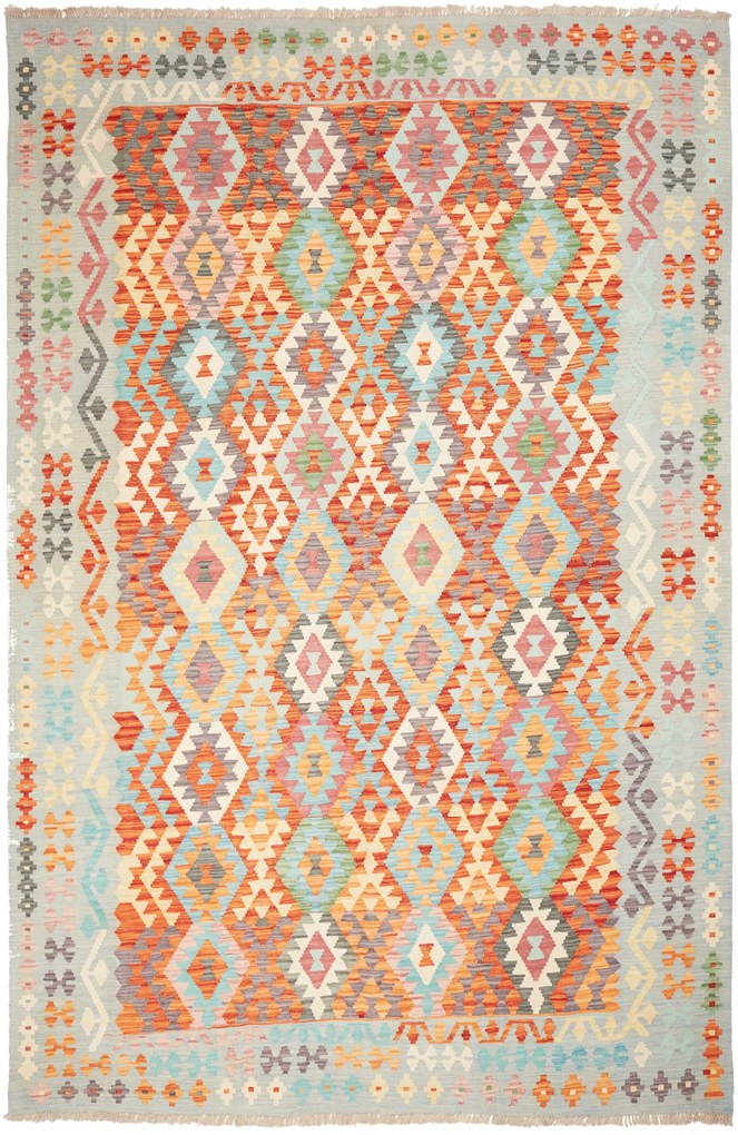 Kilim Tappeto 300 x 200 (Pakistan) Tessuto A Mano