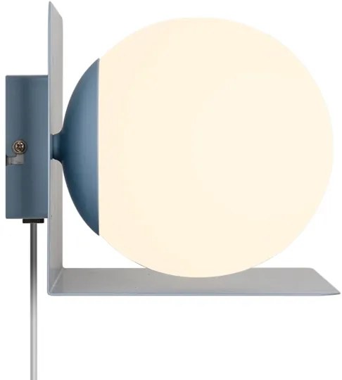 Nordlux - Applique con mensola LILIBETH 1xE14/25W/230V blu