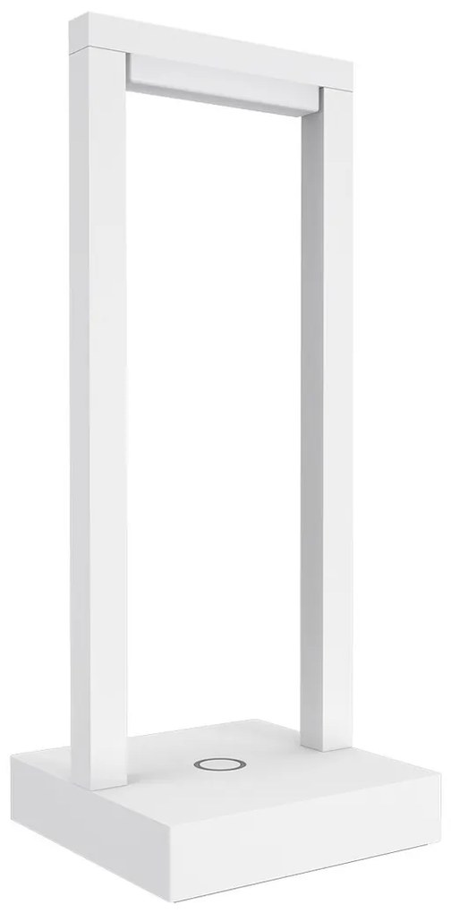 Lampada da Tavolo Ricaricabile 2.2W IP54 CCT Serie VELA - Bianca
