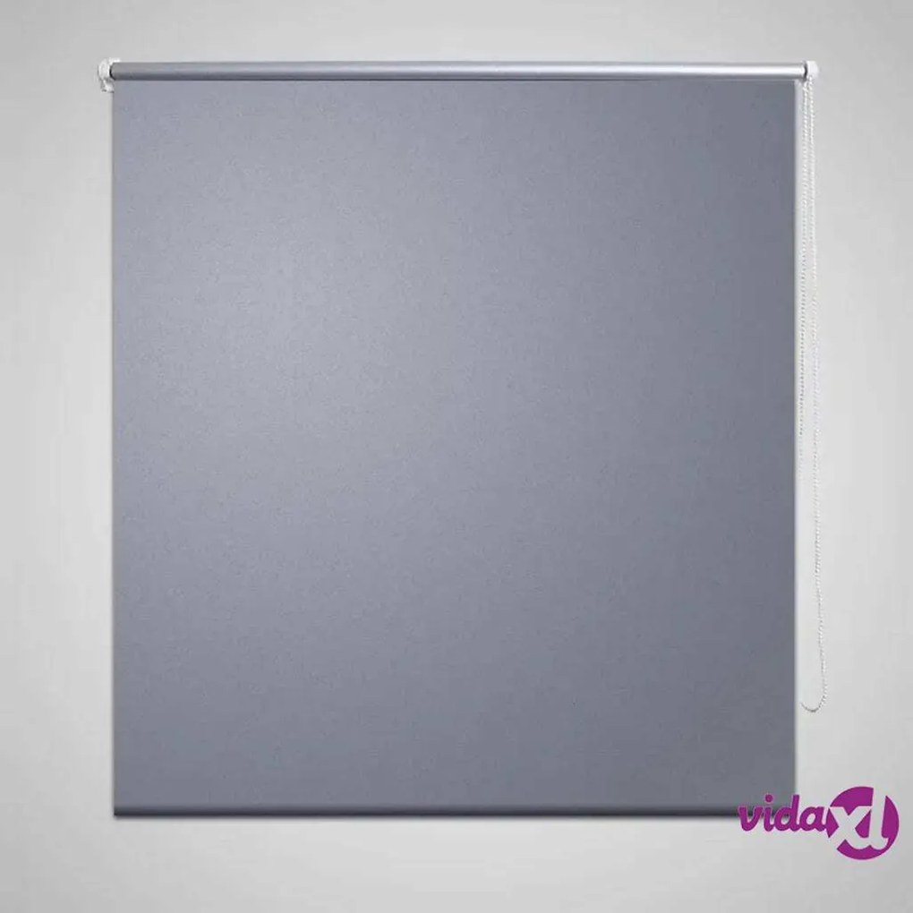 vidaXL Tenda a Rullo Oscurante 100 x 175 cm Grigio