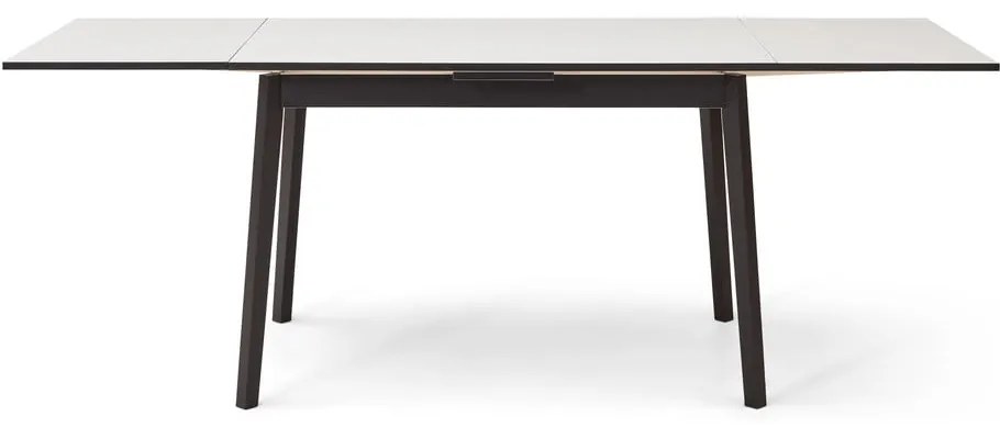 Tavolo da pranzo pieghevole bianco e nero in rovere Hammel , 120 x 80 cm Single - Hammel Furniture
