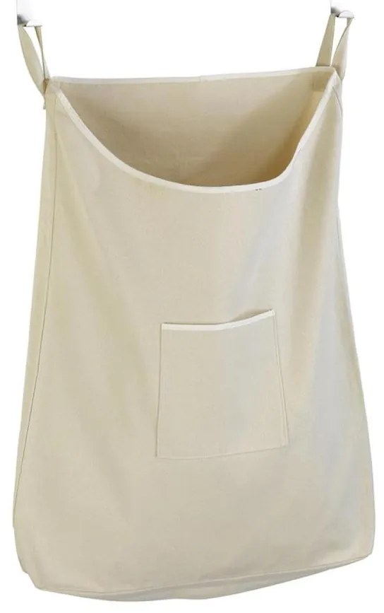 WENKO 62107100 - Cesto porta biancheria CANGURO 52x81 cm beige/argento