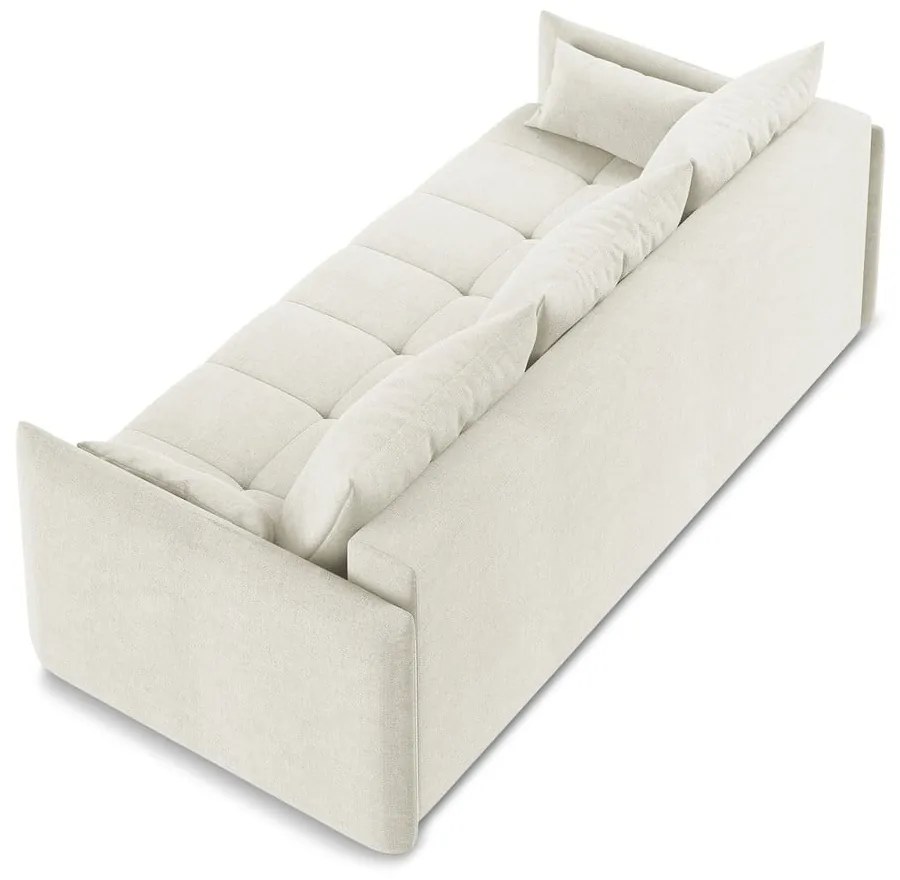 Divano beige allungabile/con contenitore 225 cm Moku – Makamii
