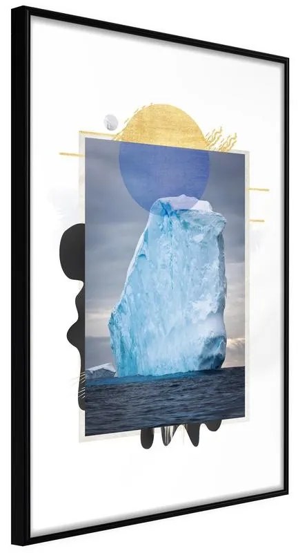 Poster  Tip of the Iceberg  Cornice Quadri Cornice nera, Larghezza x Altezza Home decor 20x30